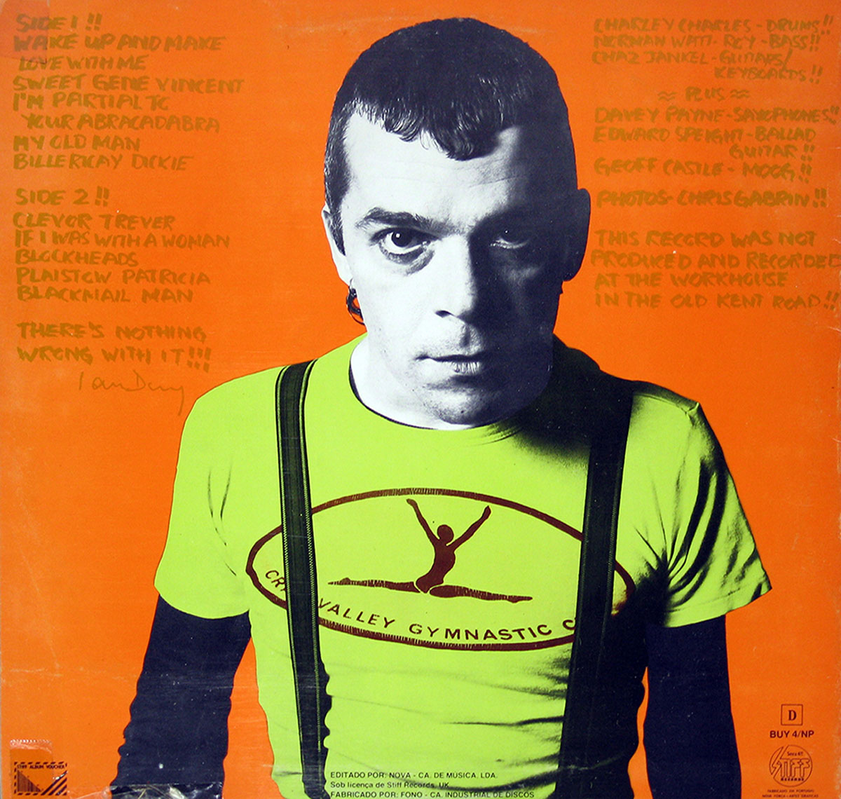 High Resolution Photo #2 IAN DURY New Boots and Panties Portugal 